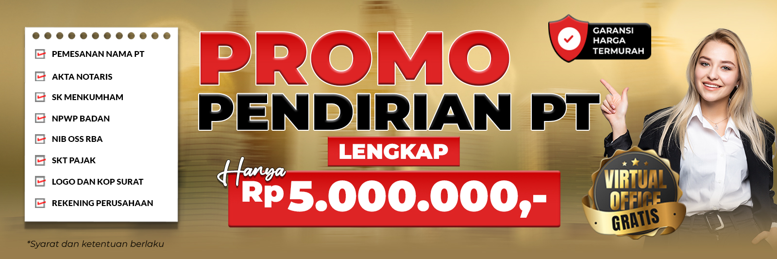 Pendirian PT Lengkap